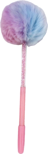 Bolígrafo con pompón decorativo 17 cm - 1 unidad