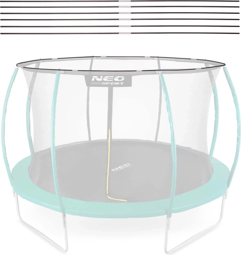 Aro superior para la red de protección de trampolín 435 cm (14 ft) Neo-Sport tipo C