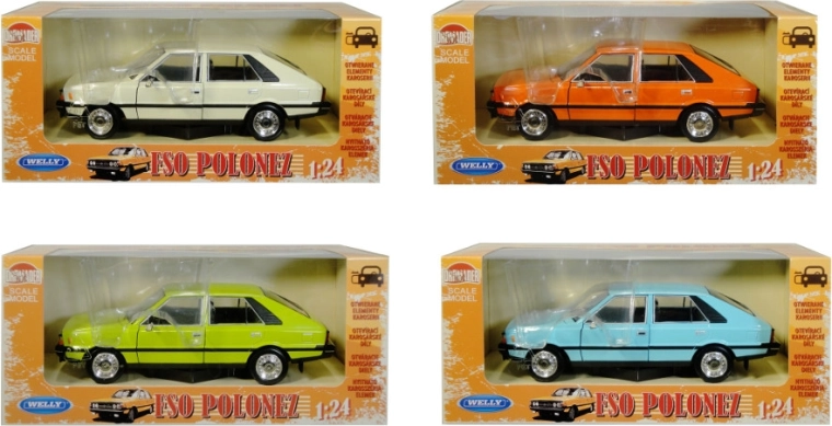 Welly Polonez 1:24 modelo metálico FSO Polonez 1500 MR ’78