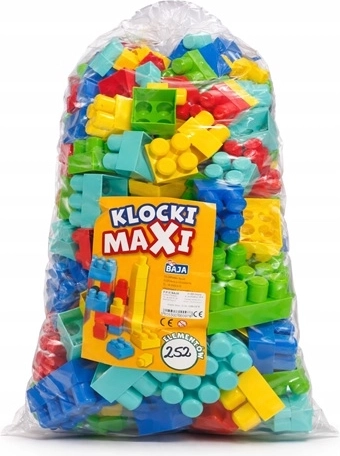 Maxi set de construcción de 252 piezas