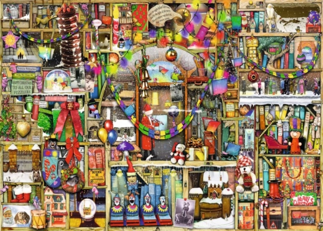 Puzzle Ravensburger Aparador navideño 1000 piezas