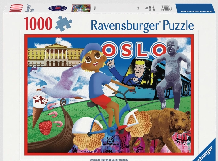 Puzzle Ravensburger Oslo, Noruega 1000 piezas