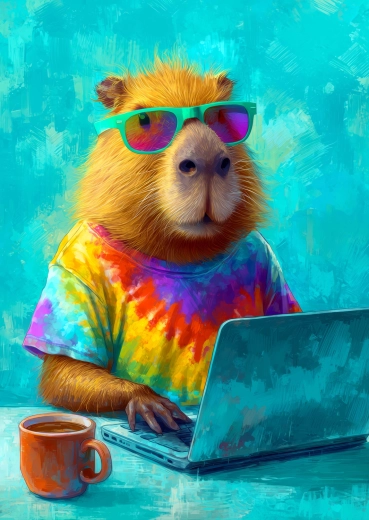Enjoy Puzzle capibara cool 1000 piezas