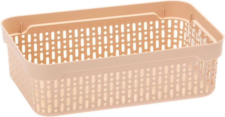 Cesta organizadora Morsetta 30 × 20 × 9 cm, plástico, mix de colores