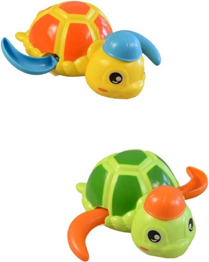 Tortuguita de cuerda para el agua 12 cm para niños - 1 pieza