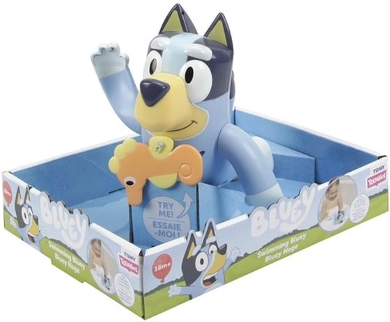 Tomy Toomies Bluey flotante para la bañera