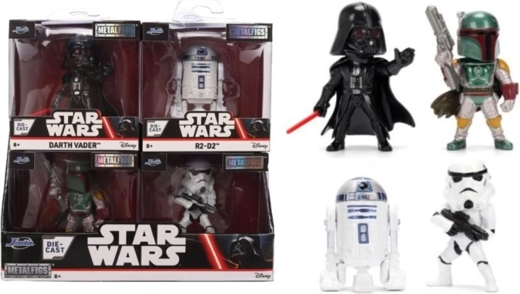 Jada Toys Star Wars mini figuras coleccionables de 6,5 cm (surtido 4 uds.)