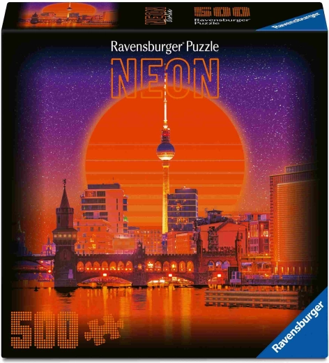 Colección neón de Ravensburger: Berlín – puzzle de 500 piezas
