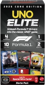 UNO Formula 1 Elite Racers juego de cartas