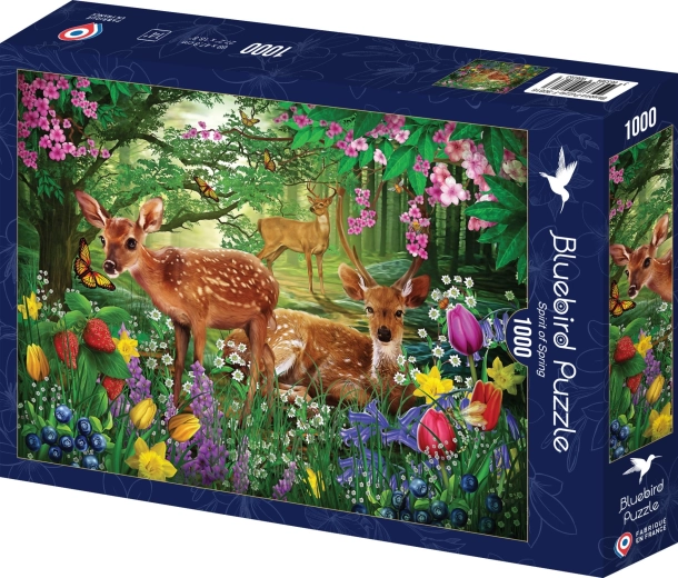Puzzle Bluebird Espíritu de la primavera 1000 piezas