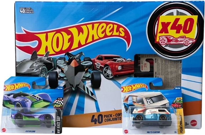 Hot Wheels set de 40 cochecitos