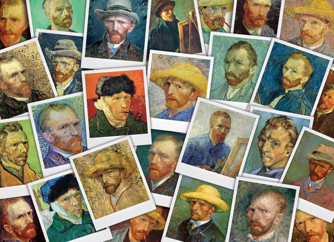 EUROGRAPHICS Puzzle Autorretratos de Van Gogh 1000 piezas