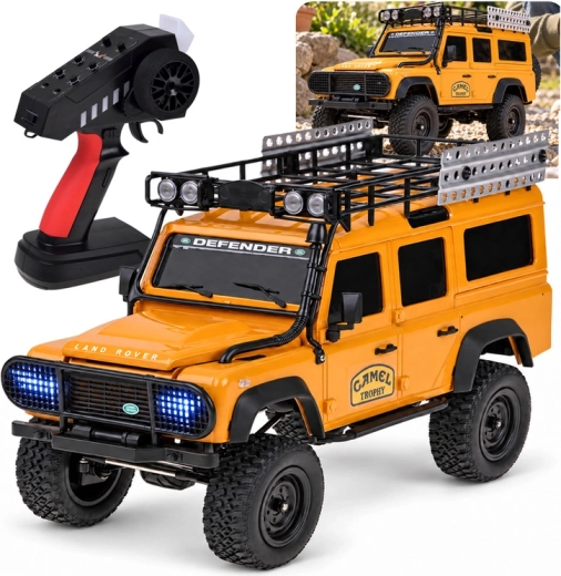 Coche RC todoterreno Land Rover Defender 110 4WD 1:18