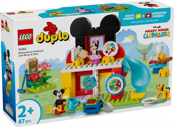 LEGO DUPLO Disney Club de Mickey Mouse con Minnie y Pluto