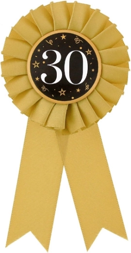 Broche conmemorativa para el 30.º cumpleaños