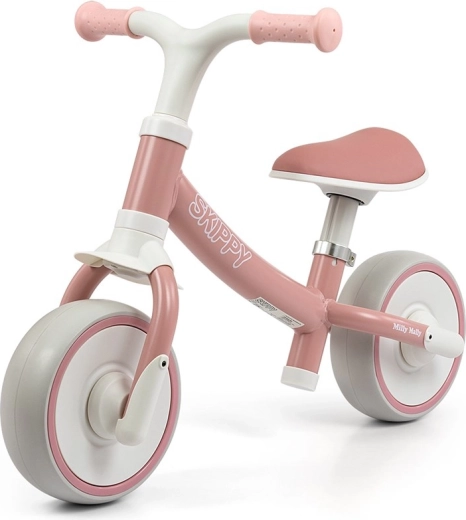 Bicicleta de equilibrio infantil MILLY MALLY Skippy – rosa