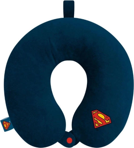 Almohada de viaje en forma de herradura SUPERMAN 30 cm