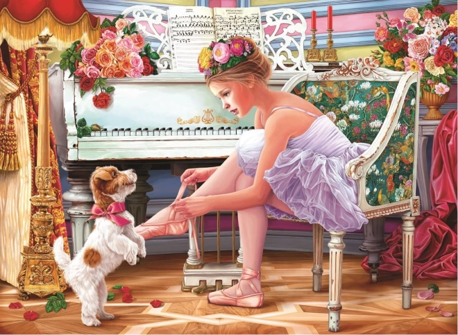 Puzzle Bailarina y su cachorro 1000 piezas