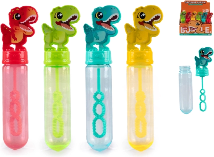 Pompero con dinosaurio 14 cm