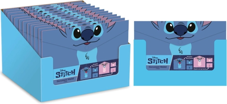 Set de fundas de plástico Lilo y Stitch