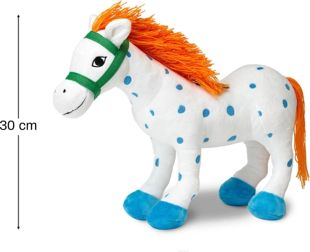 Pippi Calzaslargas: caballito de peluche Alfonso 30 cm