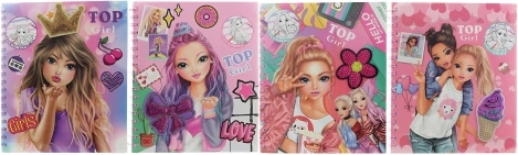 Libro para colorear para niñas con pegatinas