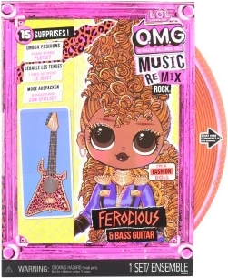 L.O.L. Surprise! OMG ReMix Rock Hermana mayor - Ferocious con guitarra