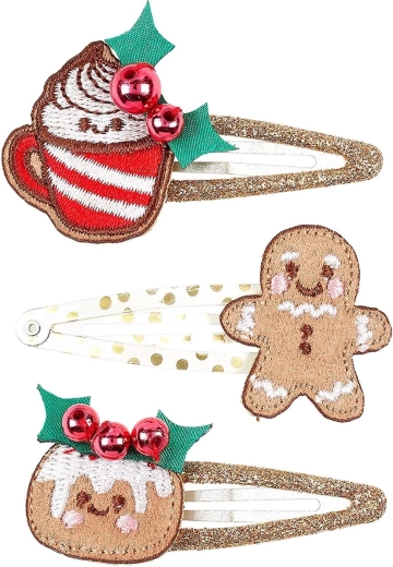 Souza! Horquillas navideñas para el cabello Curille - 3 uds.