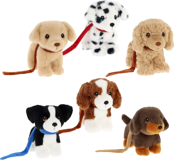 Keeleco cachorro Love con correa 14 cm (6 tipos)