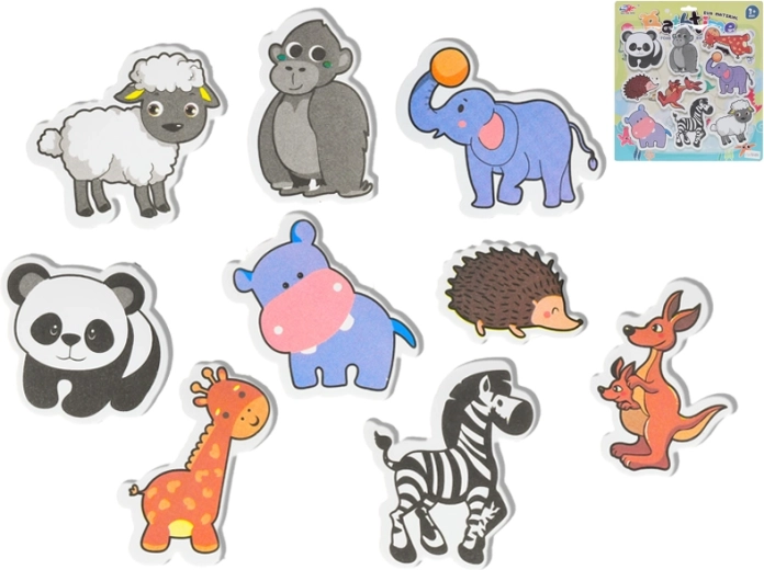 Animalitos de espuma para la bañera – set de motivos marinos 9 uds