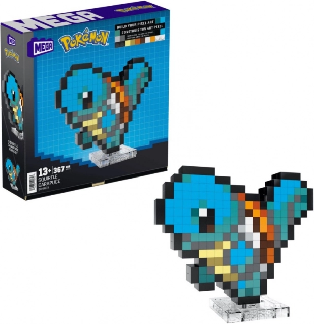 Construcción pixelada MEGA Pokémon Squirtle