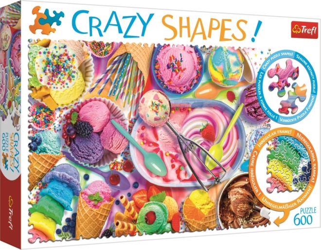 Puzzle Trefl Crazy Shapes «Dulces sueños» 600 piezas