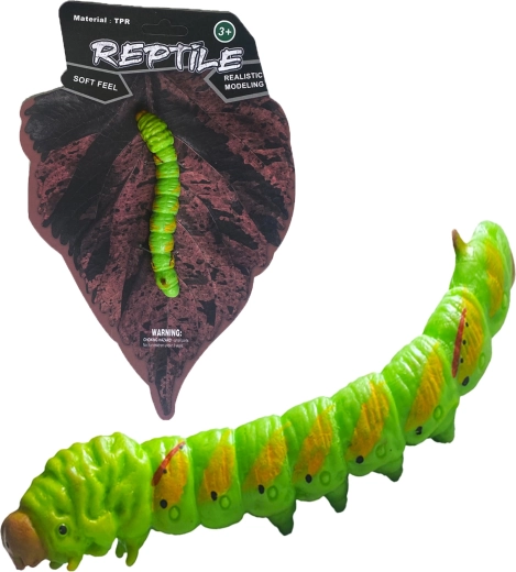 Modelo realista de oruga Sparkys 12 cm - 1 unidad