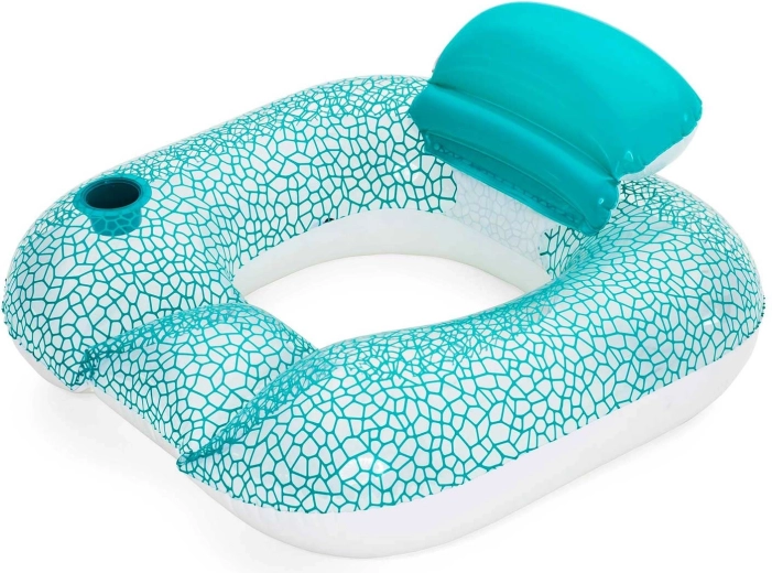 Sillón hinchable para el agua azul Bestway 102 × 94 cm