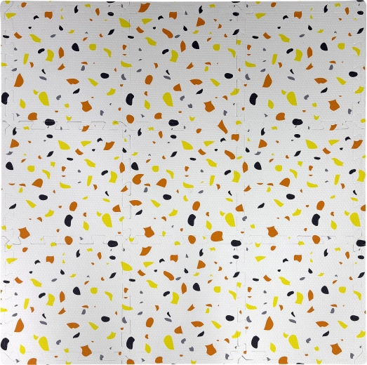 Alfombrilla educativa de espuma Humbi para el suelo – puzzle de 9 piezas, manchas de colores
