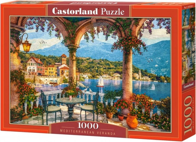 Puzzle de 1000 piezas – Veranda mediterránea