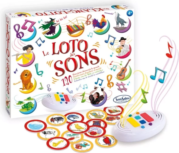 Sentosphere Sonidos del mundo – juego educativo sensorial