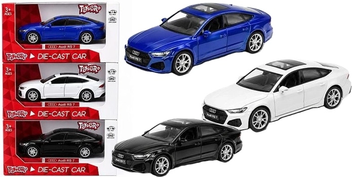 Audi RS7 con efectos luminosos y sonoros 1:43 - 1 unidad