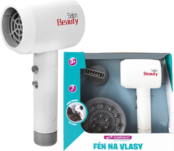Secador de pelo eléctrico infantil con accesorios