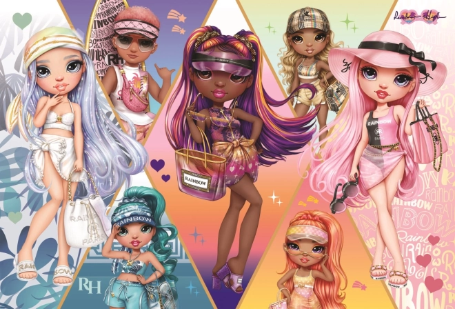 Puzle de 160 piezas Rainbow High Amigas alegres
