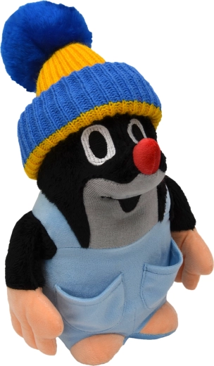 Topo 28 cm pantalones + gorro azul