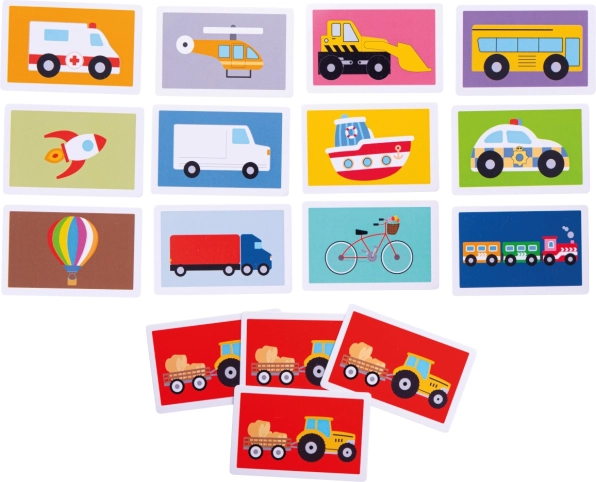 Juego de cartas Snap! Transporte – BIGJIGS TOYS