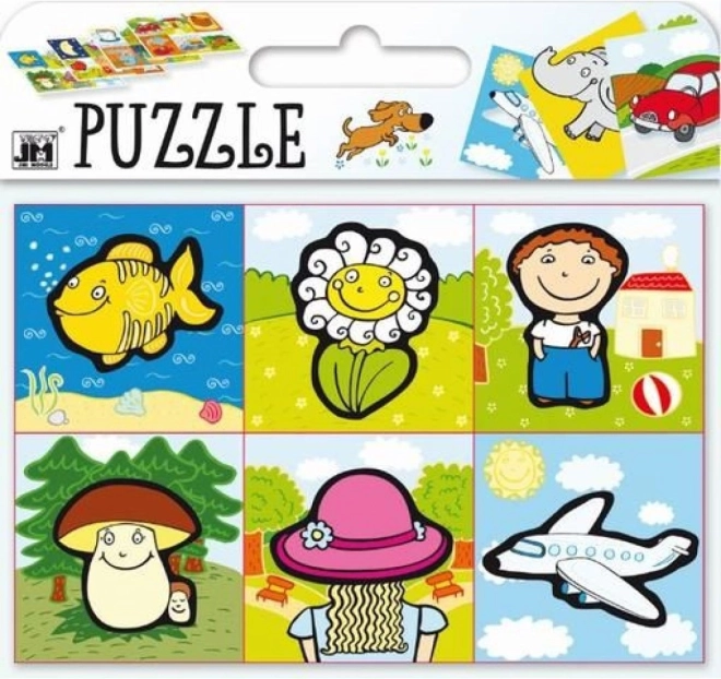 Puzzle infantil «¿Qué va con qué?» Jiri Models