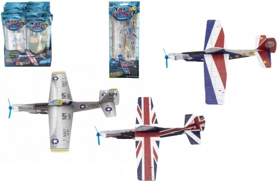 Avión de espuma lanzable 24 cm – mezcla de colores