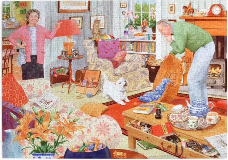 Puzzle House of Puzzles El misterio de las gafas perdidas, 1000 piezas