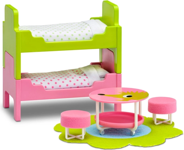 Lundby set de muebles para habitación infantil para casa de muñecas