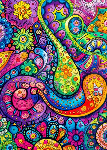 Puzzle Enjoy Remolinos alegres 1000 piezas
