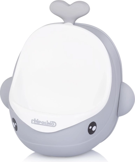 Pisuár infantil Chipolino Whale gris