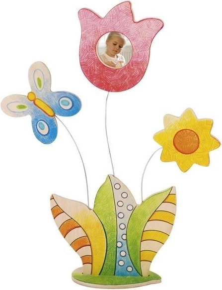 Marco de fotos de madera para colorear Goki