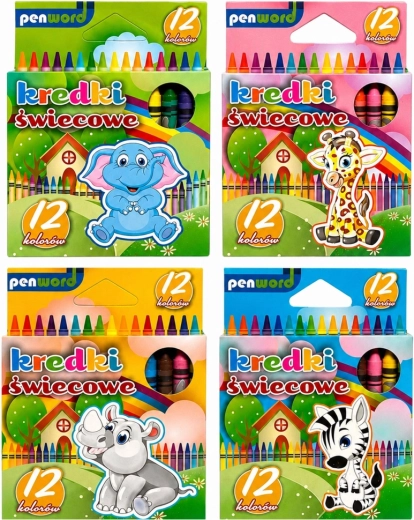 Ceras PENWORD 12 colores - 1 unidad